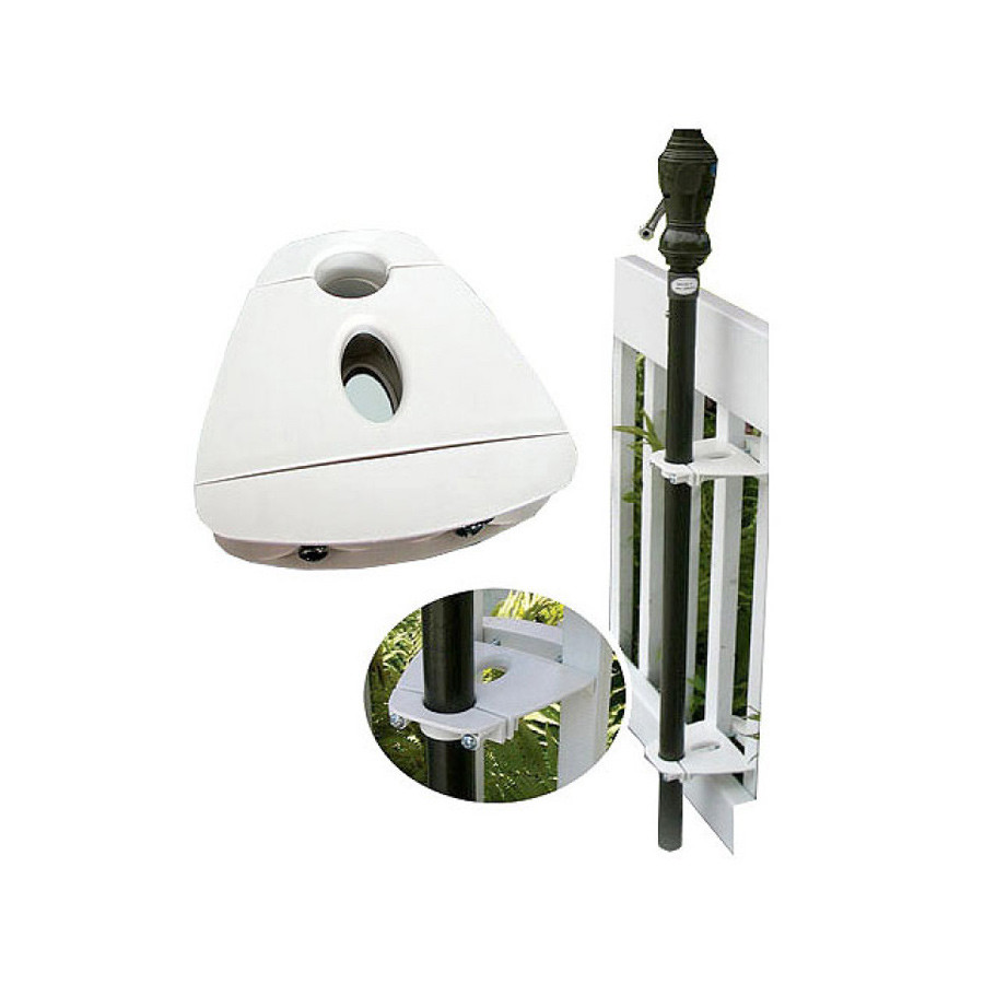 Sunclip umbrella stand - White