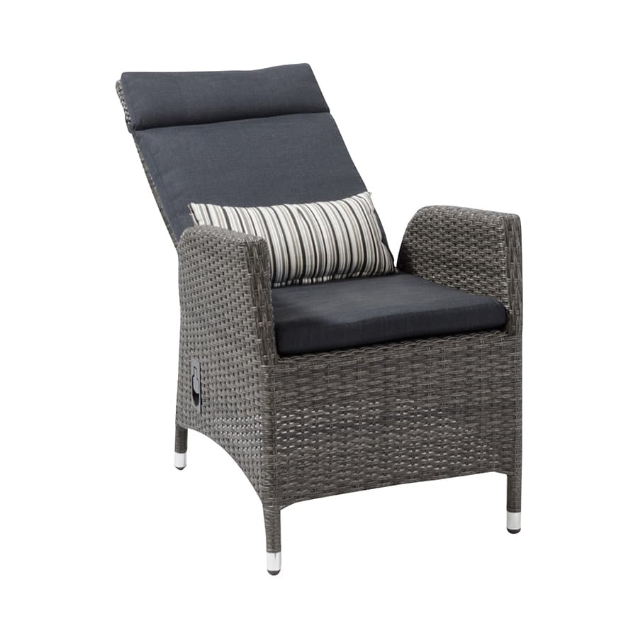 Royale reclining armchair - Gray