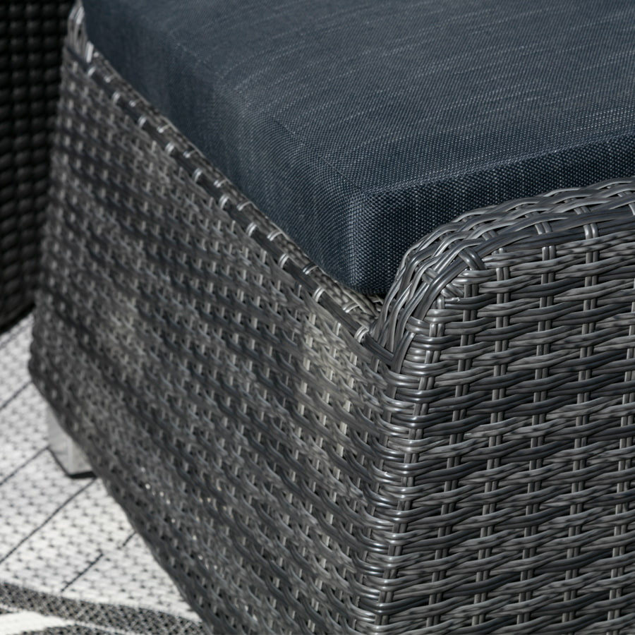 Reclining Club Armchair Royale - Gray