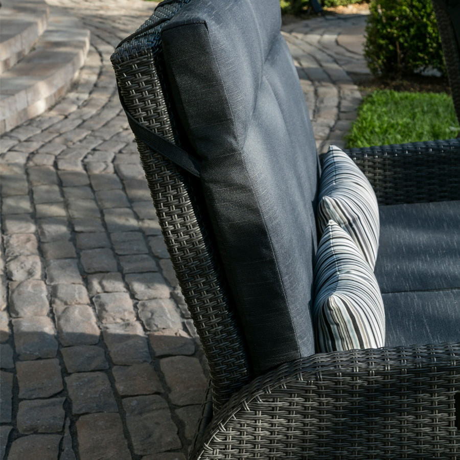 Reclining Club Armchair Royale - Gray