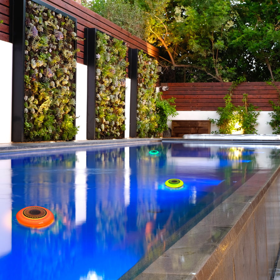 Luminaire haut-parleur flottant Aguadell