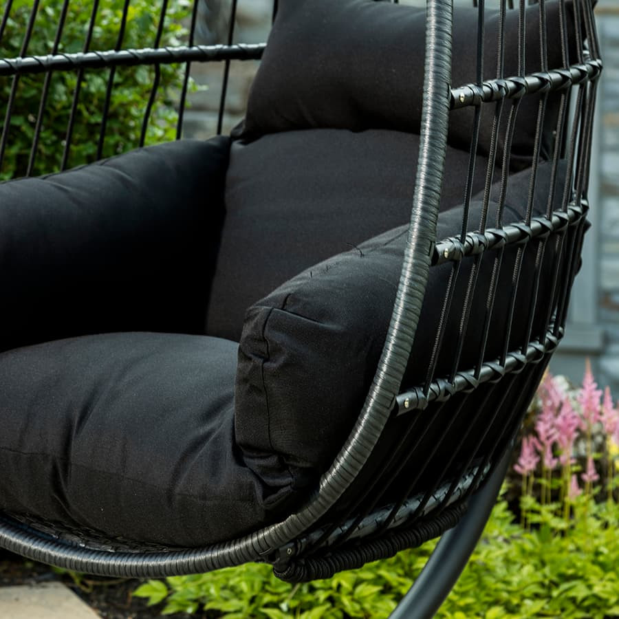 Chaise suspendue St-Raphael - Noir