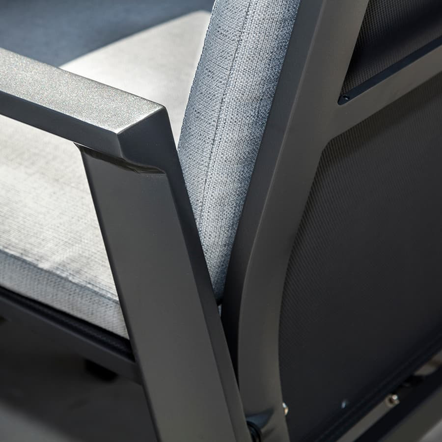 Imperial Armchair - Mixed Grey