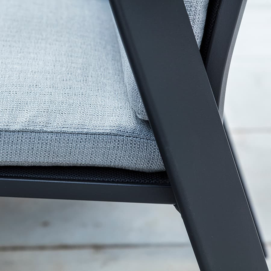 Imperial Armchair - Mixed Grey