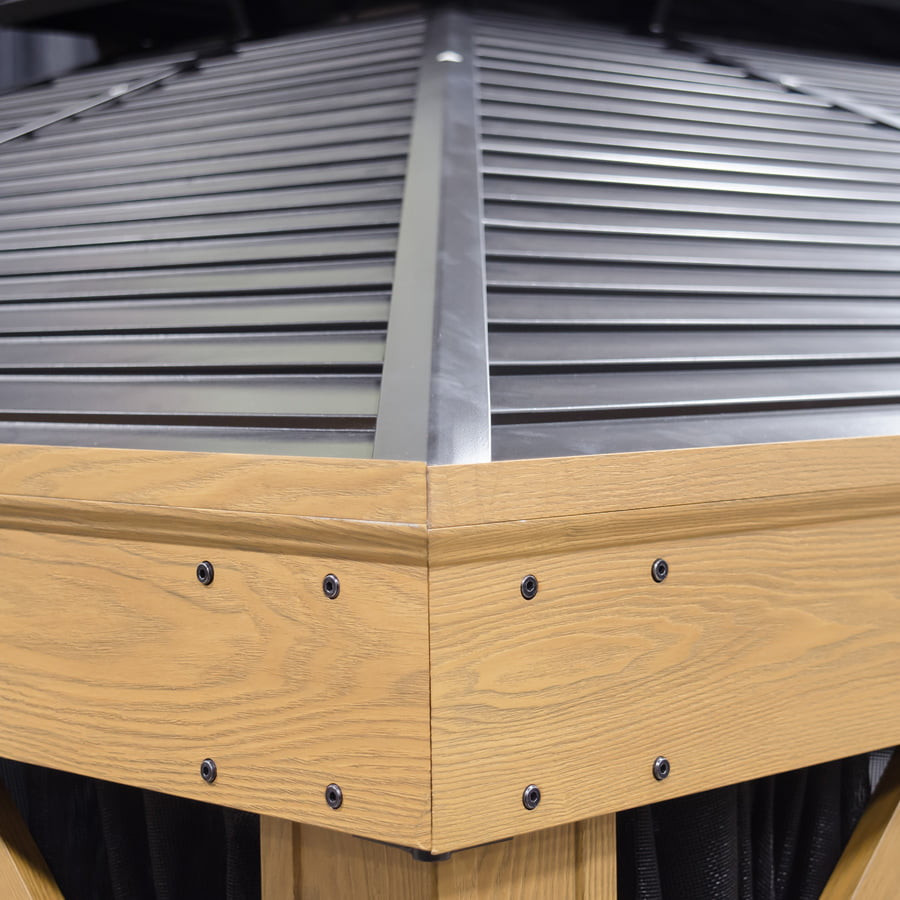 Gazebo Axel 10' x 14' - Naturel