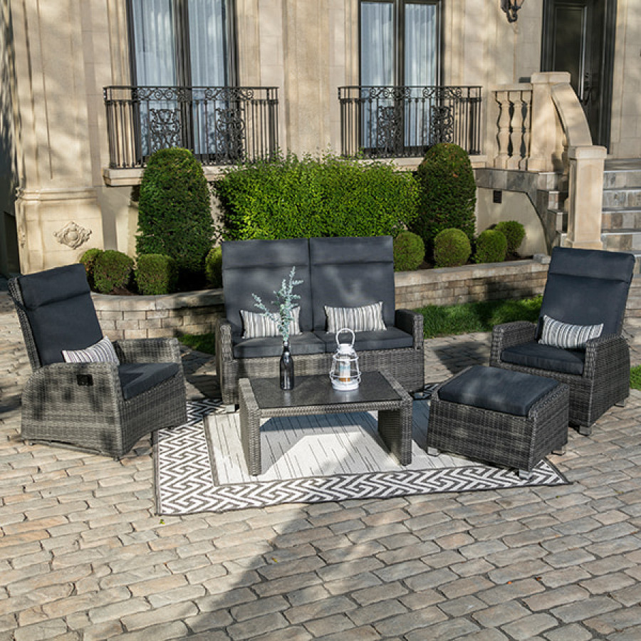 Table à café Royale - Verre porcelaine