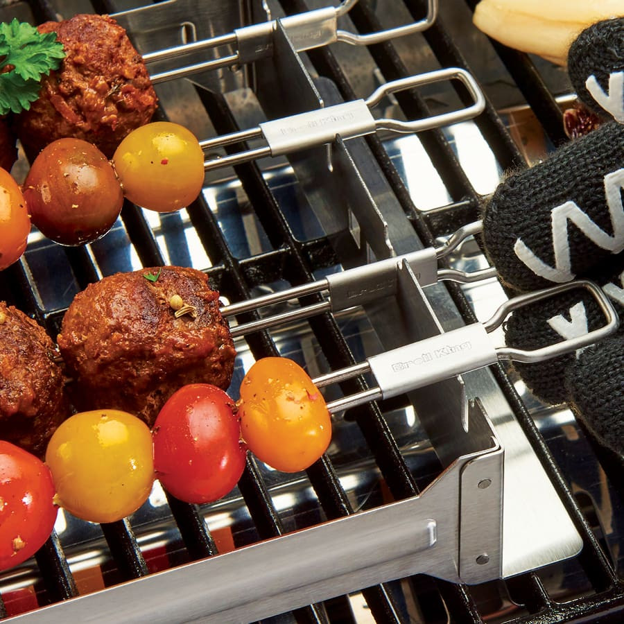 Brochettes de grillades