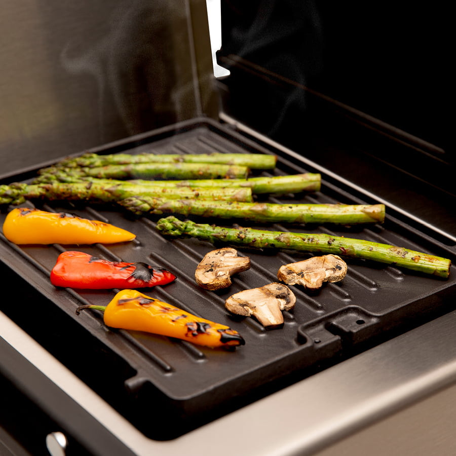 Broil King side burner griddle cast iron Club Piscine Super Fitness