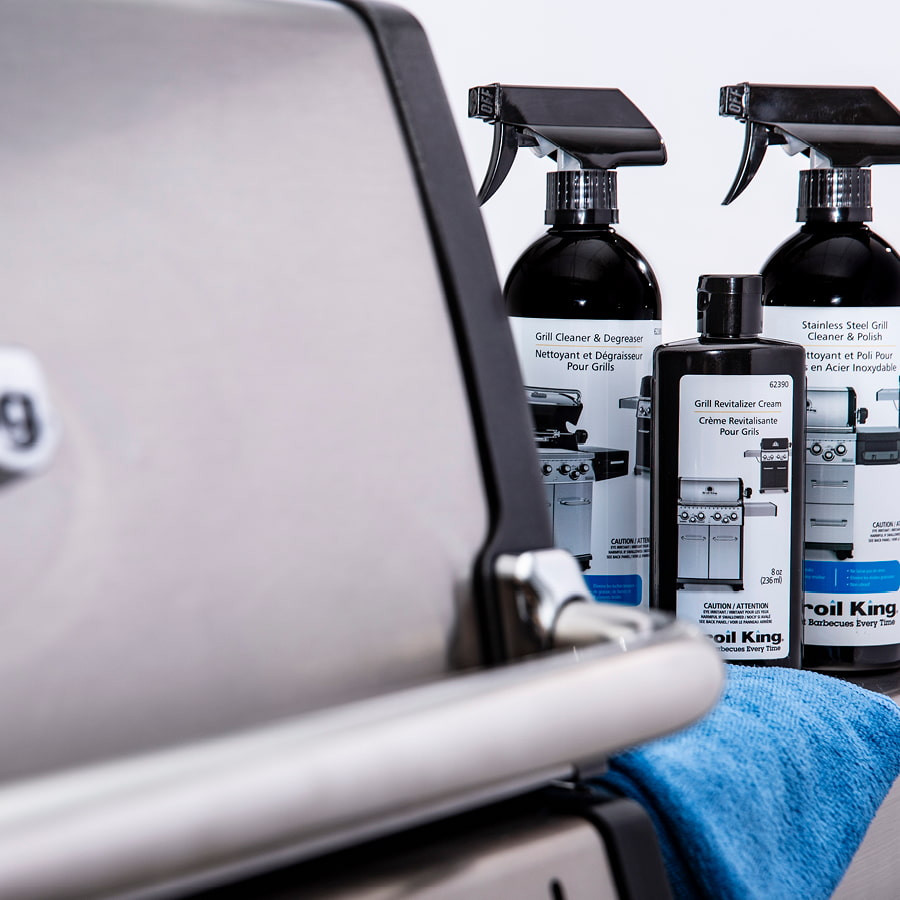 Grill cleaner and degreaser