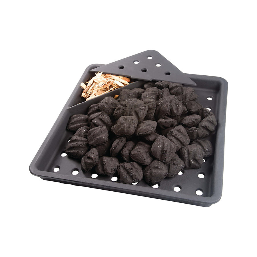 Cast iron charcoal bin