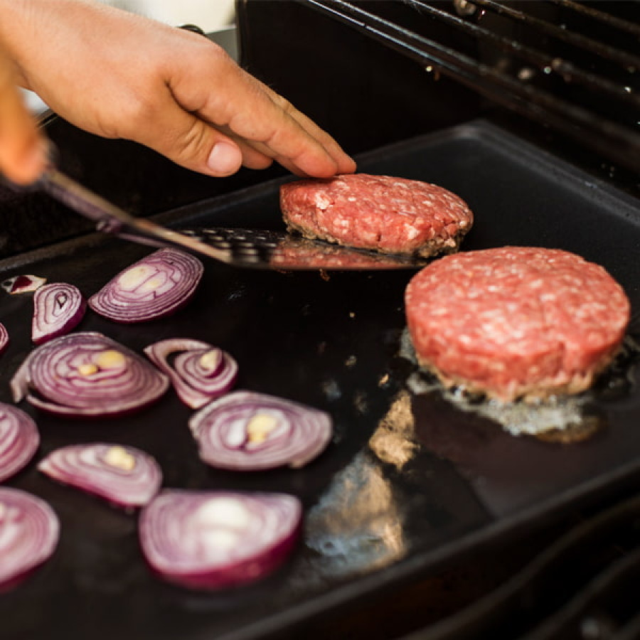 Rogue cast iron reversible griddle