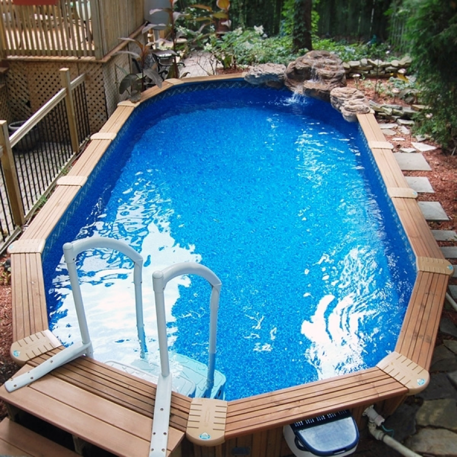 Piscine semi-creusée Boréale