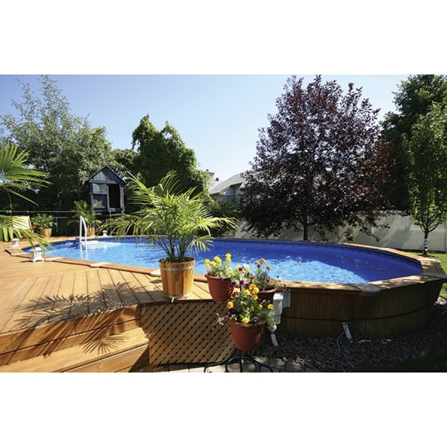 Piscine semi-creusée Boréale