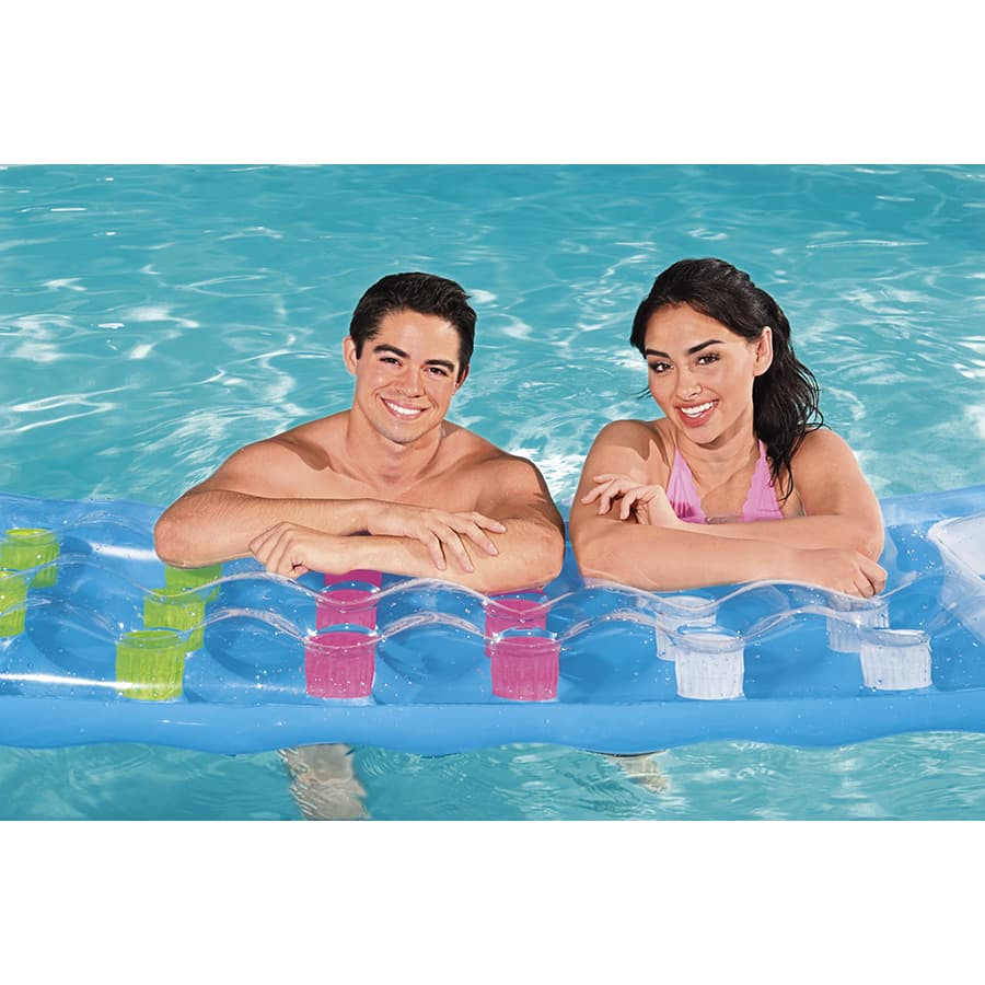 Matelas gonflable avec fenêtre transparente - 3 couleurs assortis 74