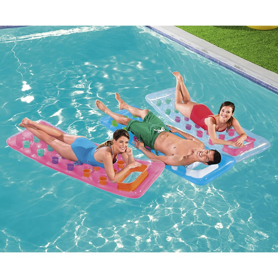 Matelas gonflable avec fenêtre transparente - 3 couleurs assortis 74