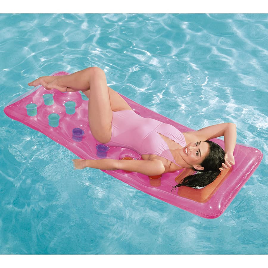 Matelas gonflable avec fenêtre transparente - 3 couleurs assortis 74