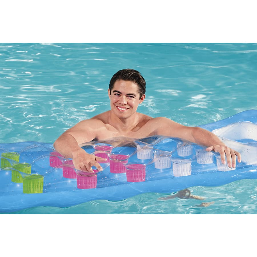 Matelas gonflable avec fenêtre transparente - 3 couleurs assortis 74