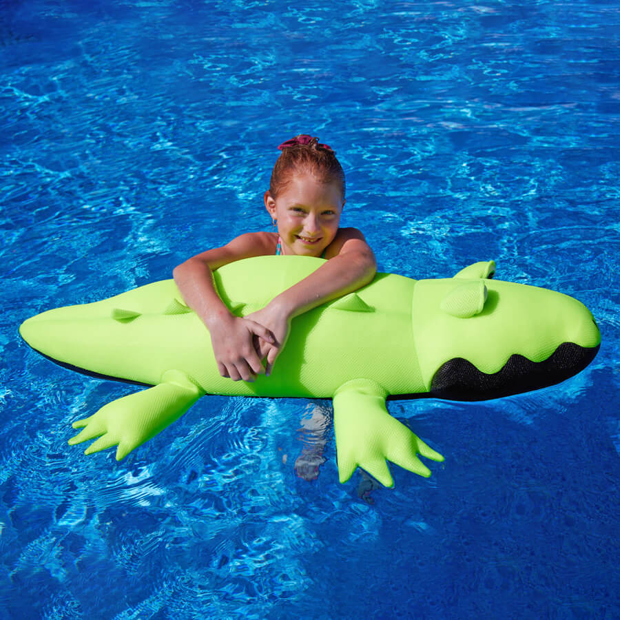 Pool Bean Bag - Floating animal Crocodile