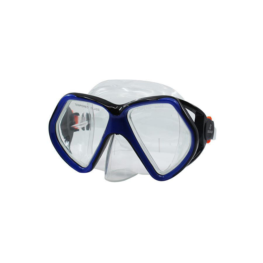 Masque de plongée Aquadux pour adulte de Scaup - Bleu