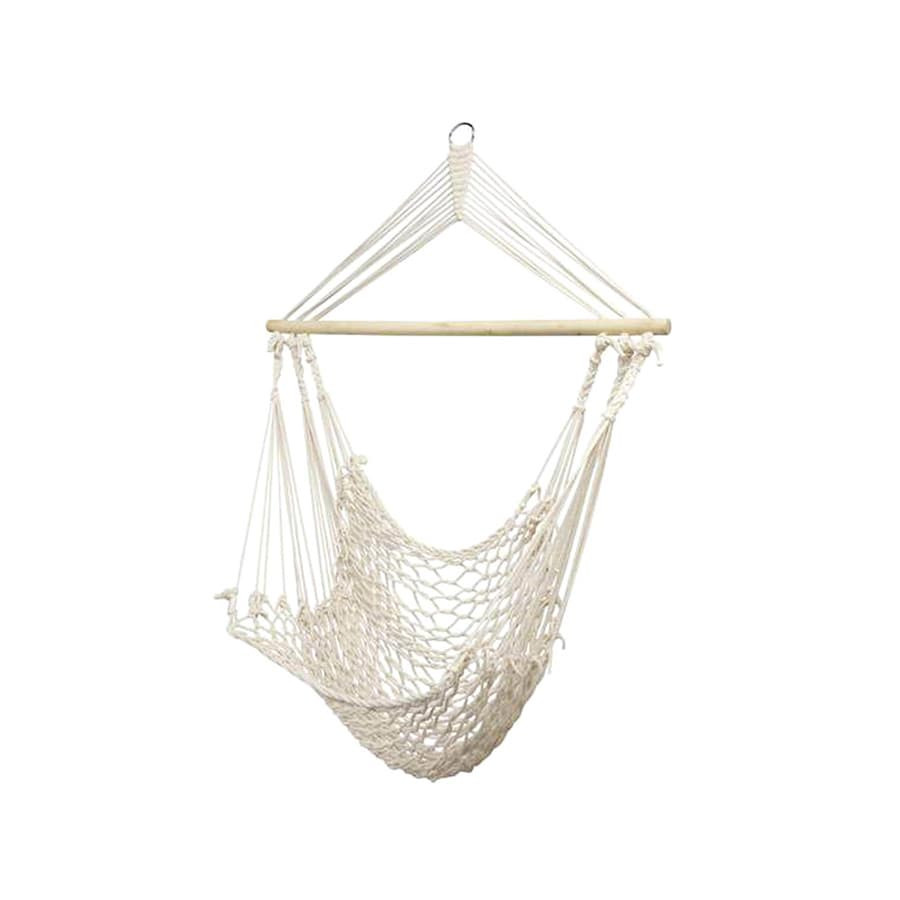 Rope hanging hammock Beige Club Piscine Super Fitness