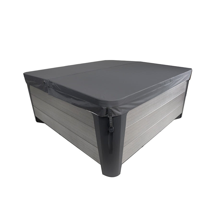 Couvercle pour spa JACUZZI - Weather Shield - J375/J385 - Gris Foncé