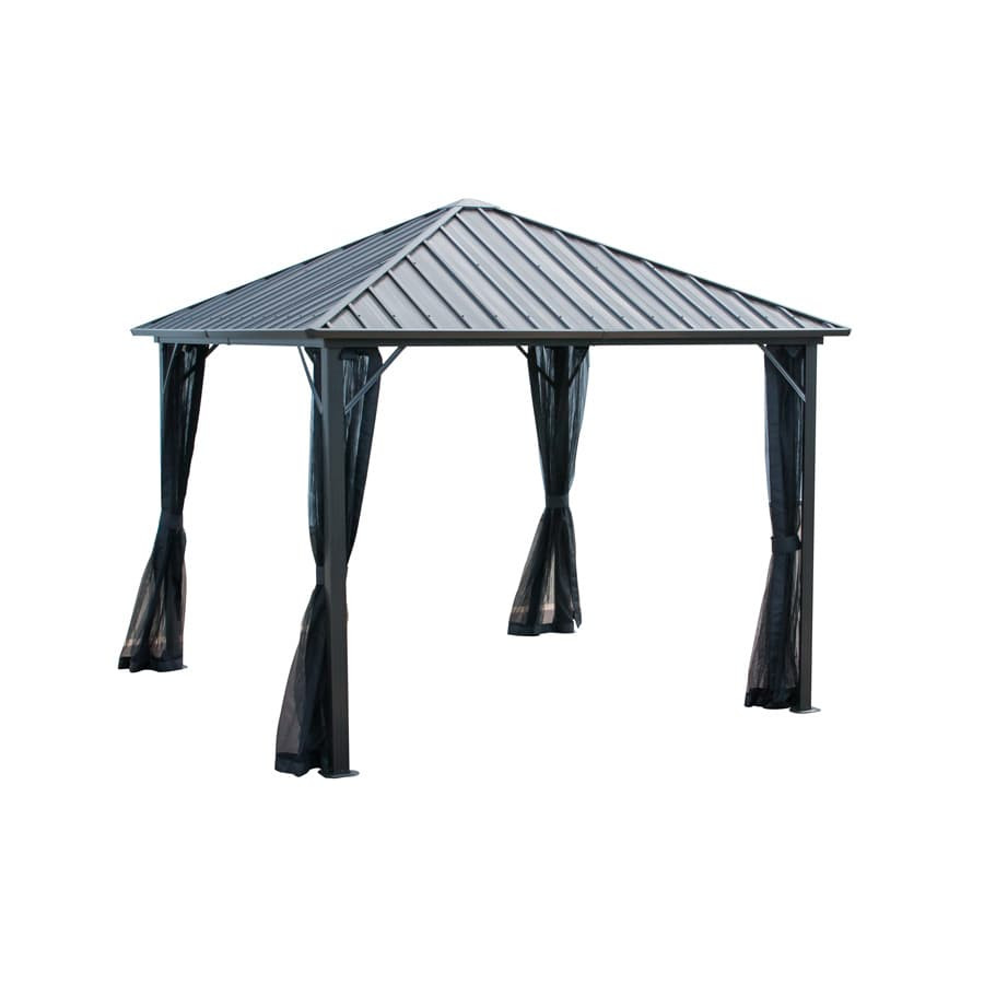 Brunello Gazebo 10' x 10' - Anthracite