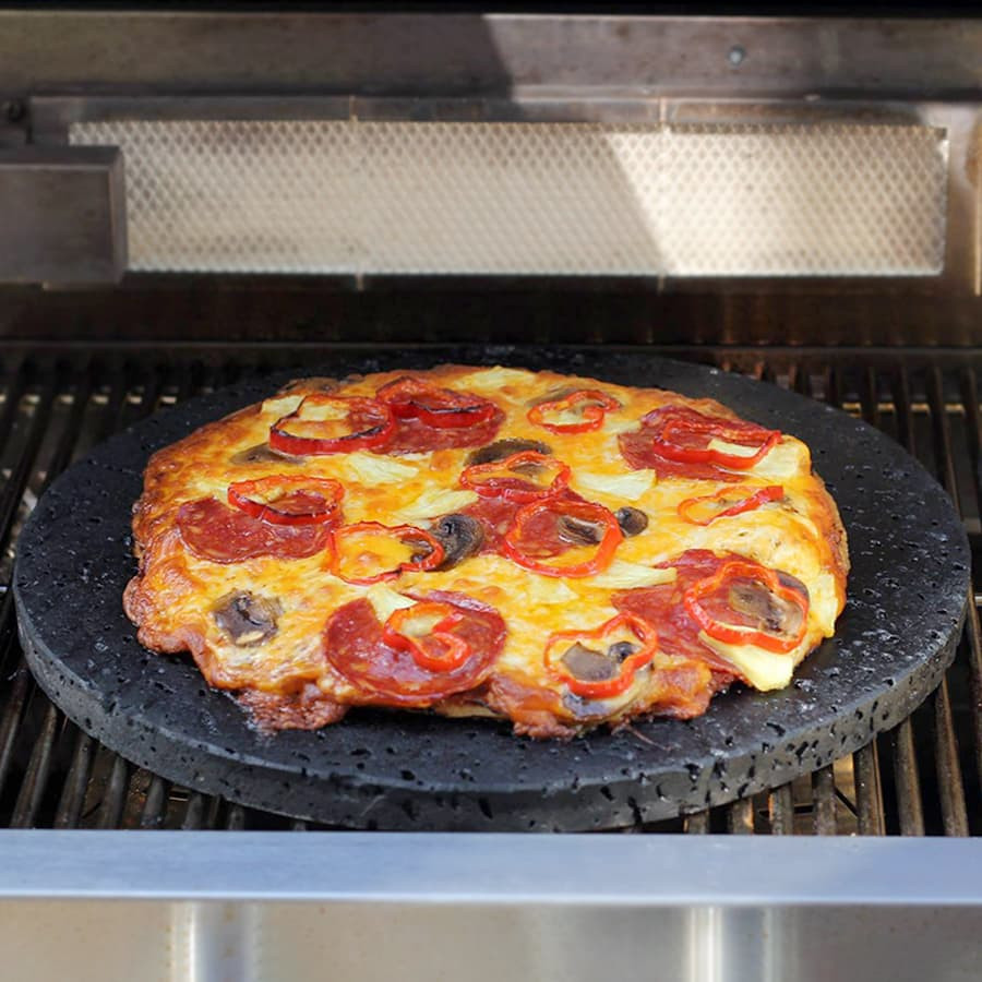 Pierre à cuisson volcanique - Ronde