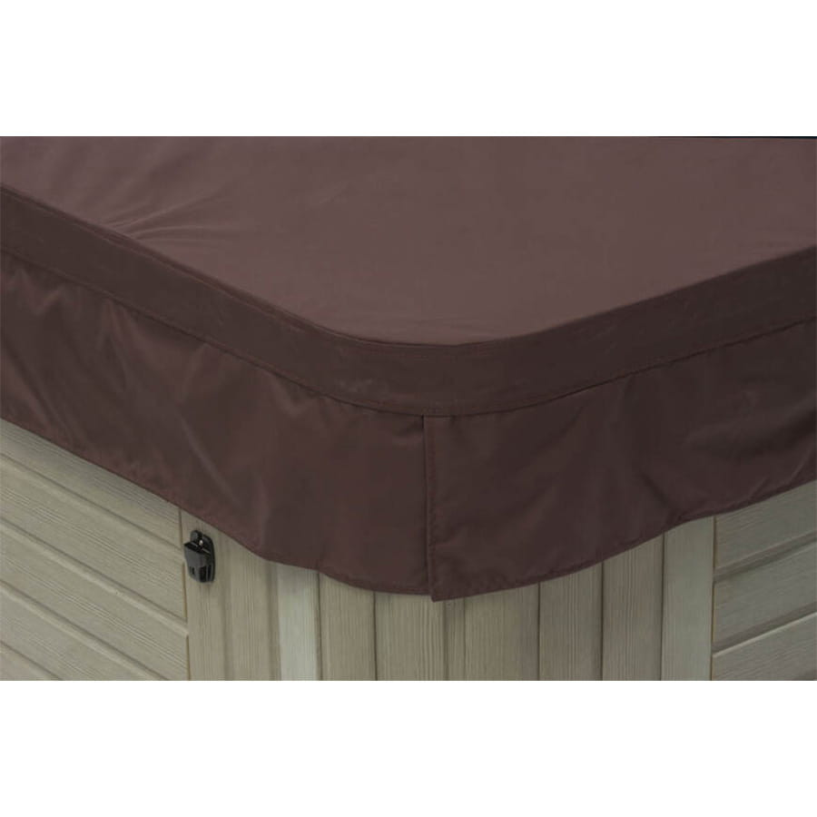 Weather Shield SUNDANCE Hot Tub Cover - Cameo/Optima - Mahogany