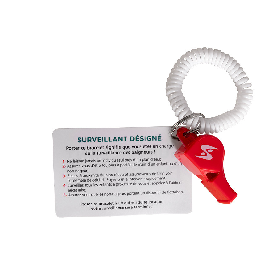 Whistle for designated supervisor