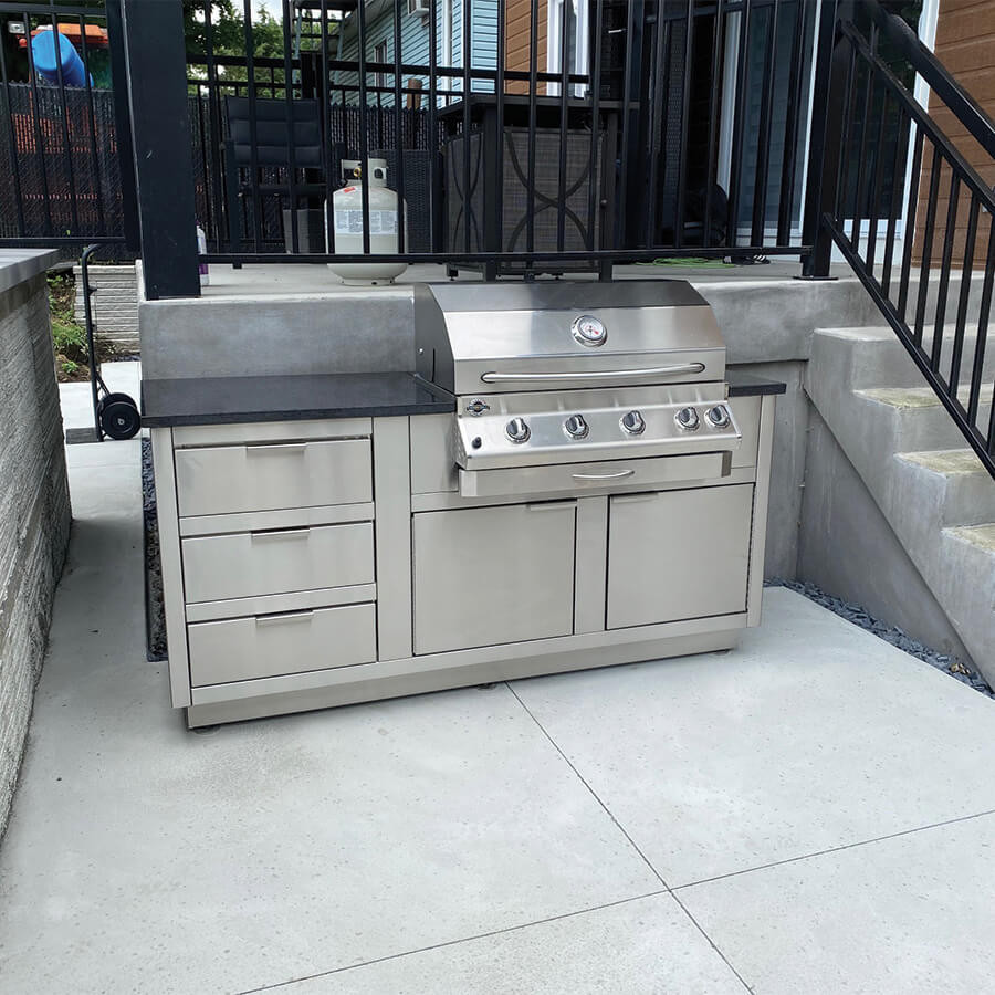 Module de cuisine Alesia 24 po. avec tiroirs