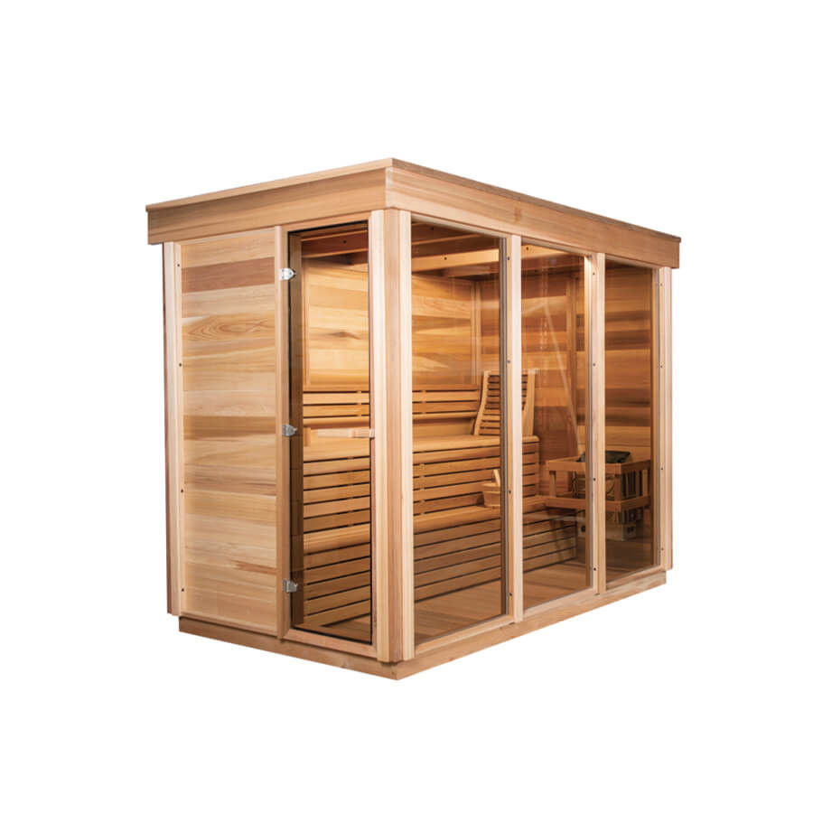 Sauna extérieur Pure Cübe CU580
