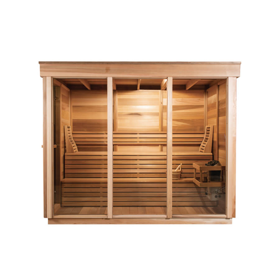 Sauna extérieur Pure Cübe CU580