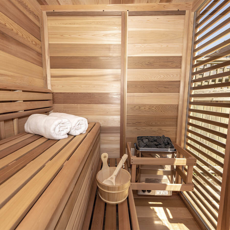Pure Cübe CU570 outdoor sauna