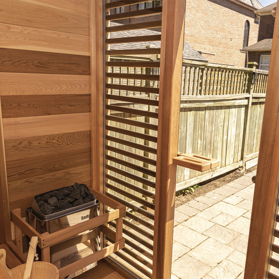 Pure Cübe CU570 outdoor sauna