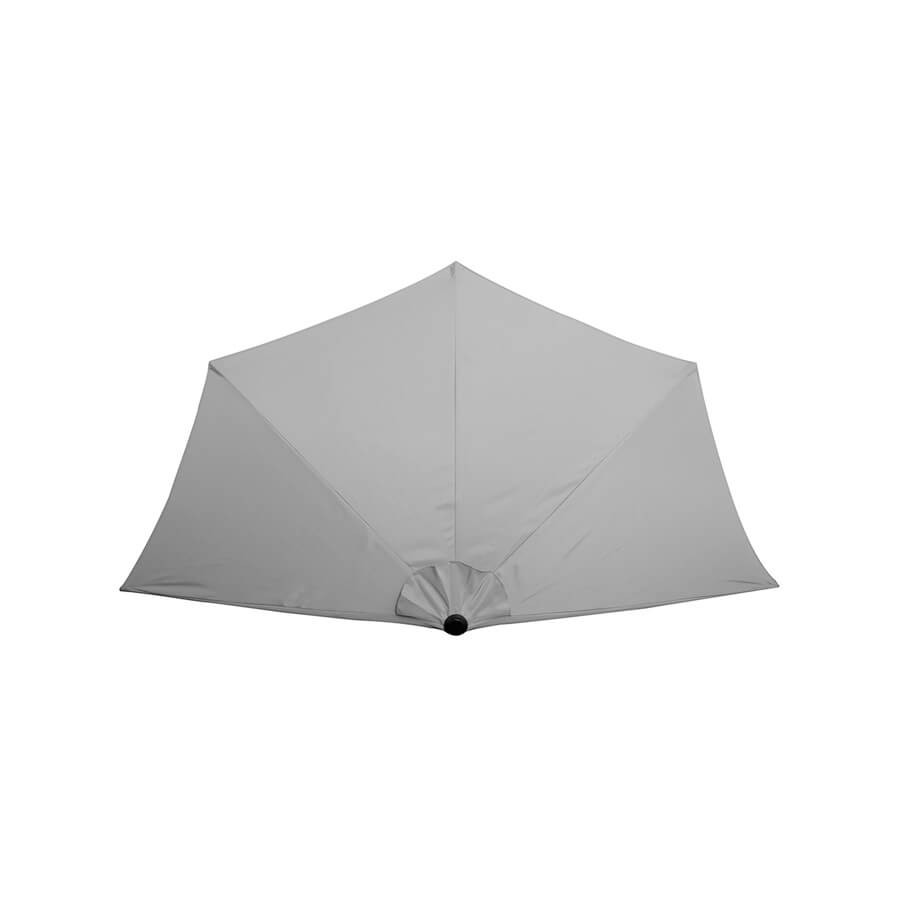 7' 1/2 half wall umbrella - Grey