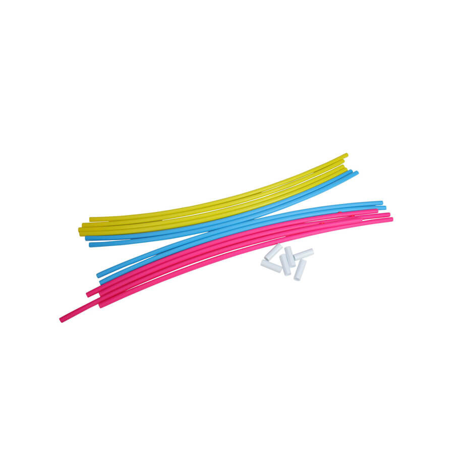 Jeu de cerceaux de slalom