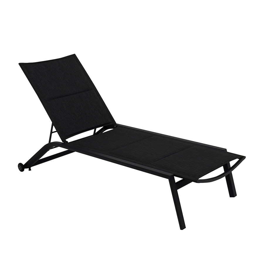 Chaise longue Imperial - Noir