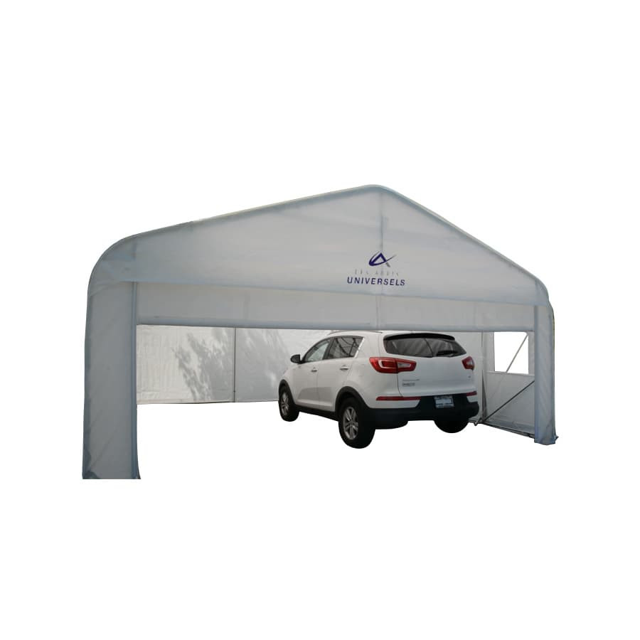 Porte motorisée pour abris d'auto double - Porte motorisée 16' pour abri d'auto double 20'