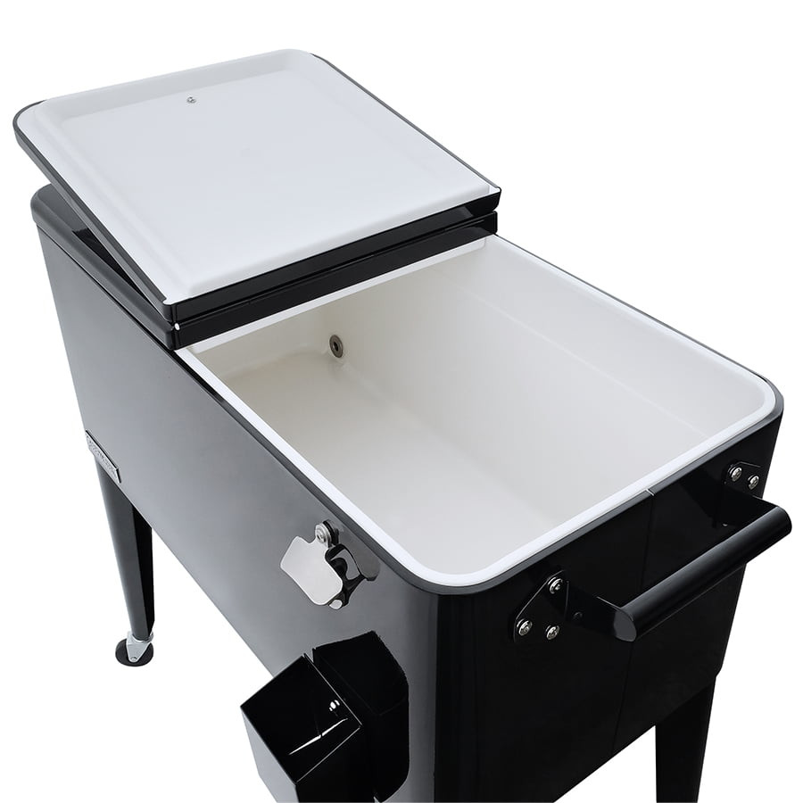 Glacière de patio colorée - Noir