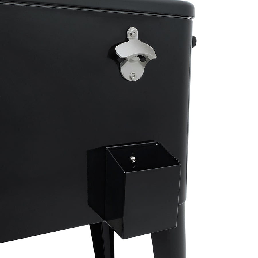 Glacière de patio colorée - Noir