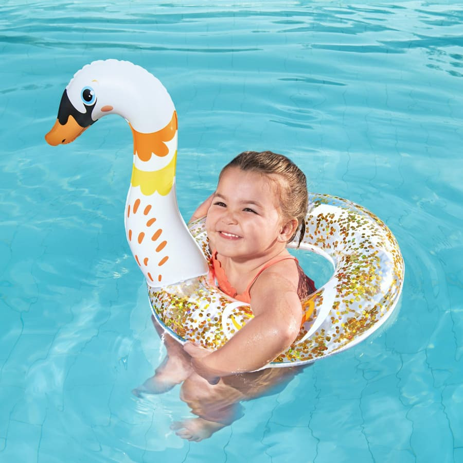 Anneau de nage chatoyant