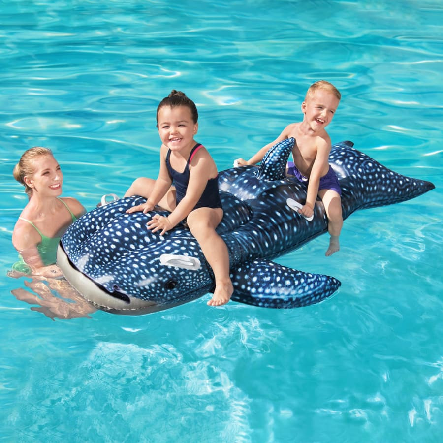 Gonflable à chevaucher Baleine 2 places