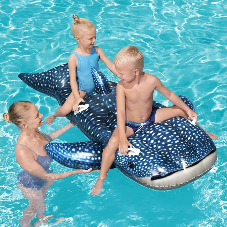 Gonflable à chevaucher Baleine 2 places