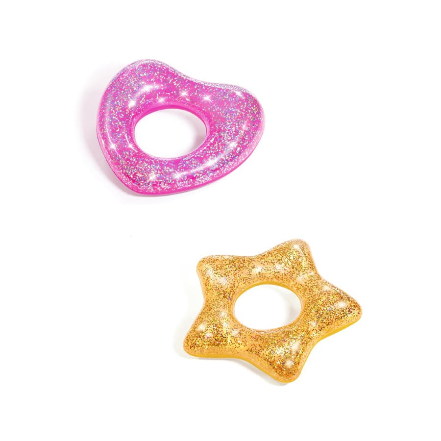 Glitter fusion swimming tubes
