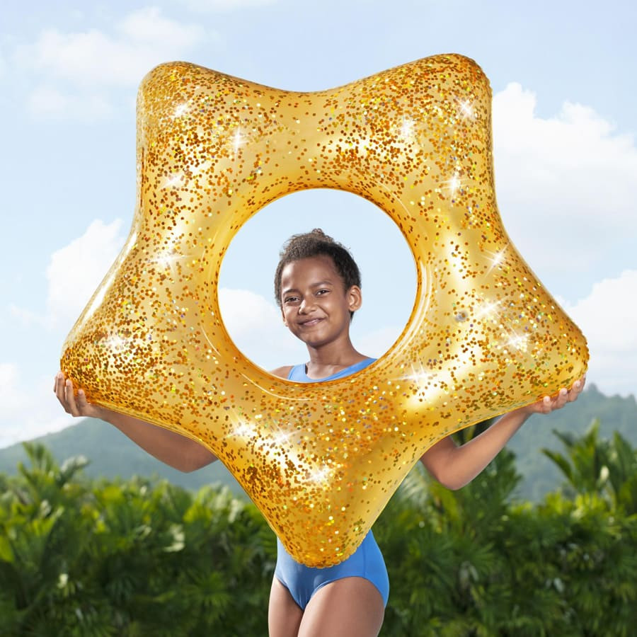 Glitter fusion swimming tubes