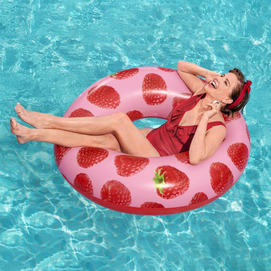 Scentsational raspberry swimming tube