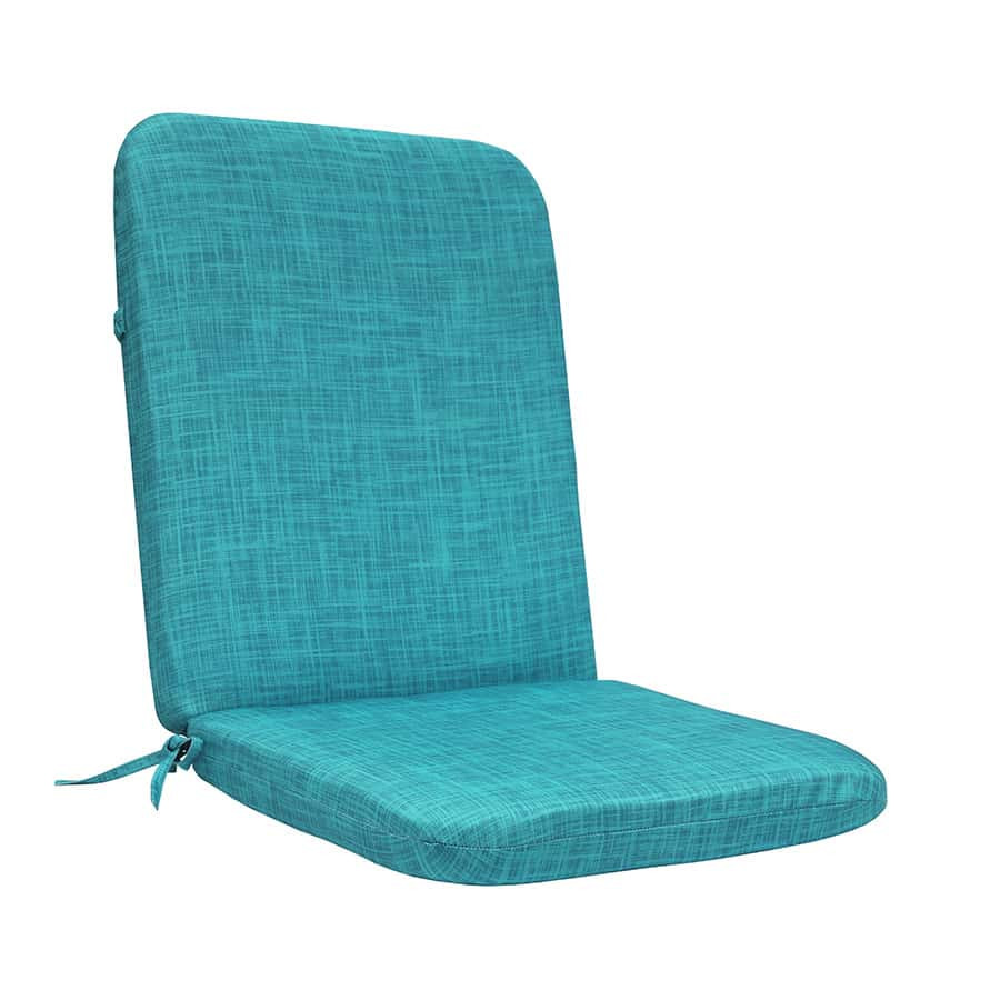 High back chair cushion Aqua