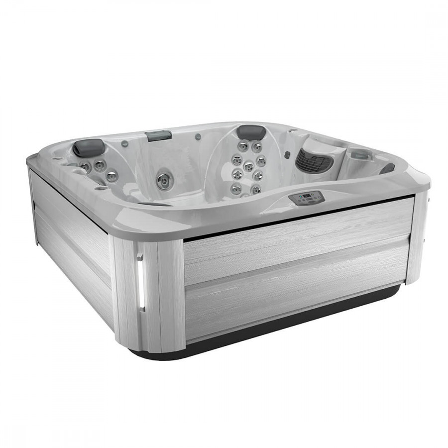 Spa Jacuzzi® J375™ Platinum Brushed Gray2022 Club Piscine Super