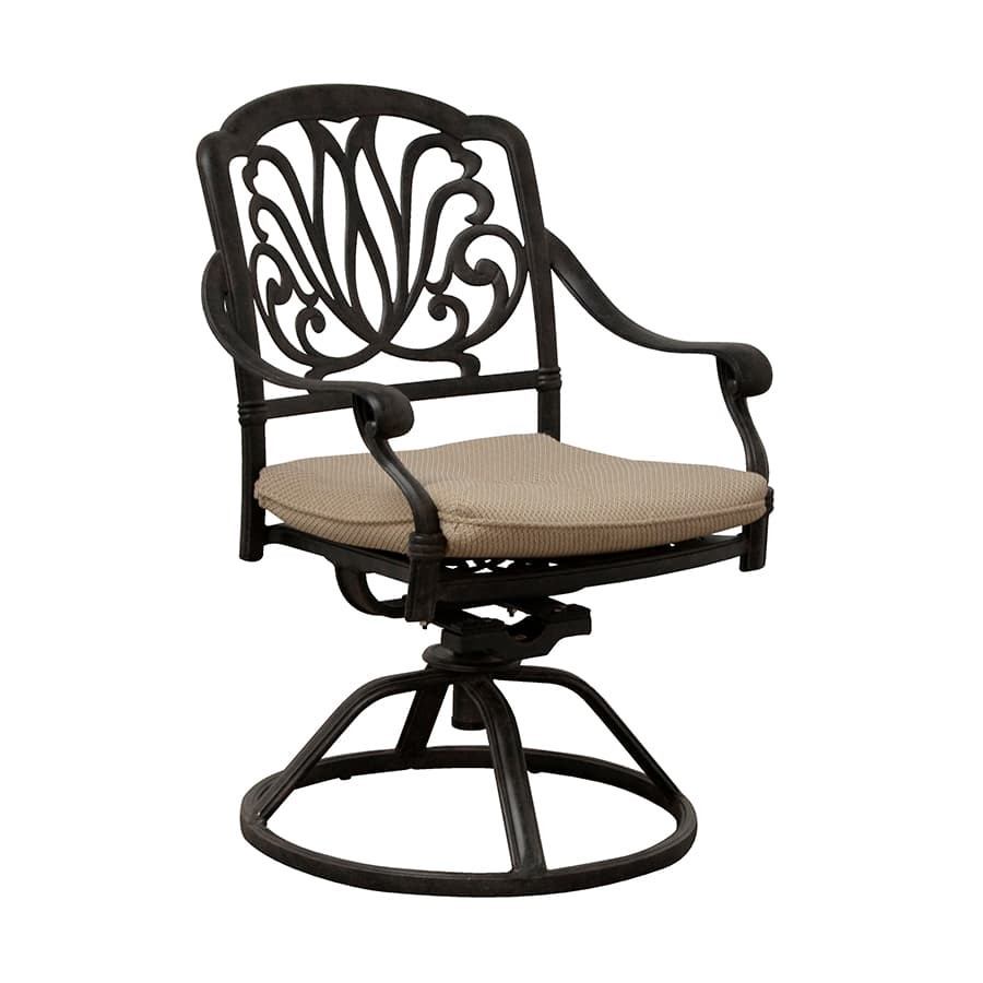 Elisabeth Swivel and Swivel Chair - Desert Bronze - Coffee