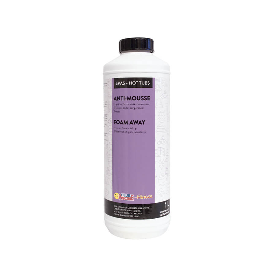 Anti-mousse pour spa 1 litre